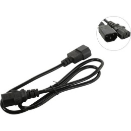 5bites Кабель питания PC107-10A IEC-320-C13 / IEC-320-C14 / 220V / 3G*0.75MM / 1M