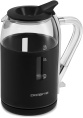 Чайник электрический Polaris PWK 1563CGL 1.5л. 2200Вт черный/прозрачный корпус: пластик/стекло