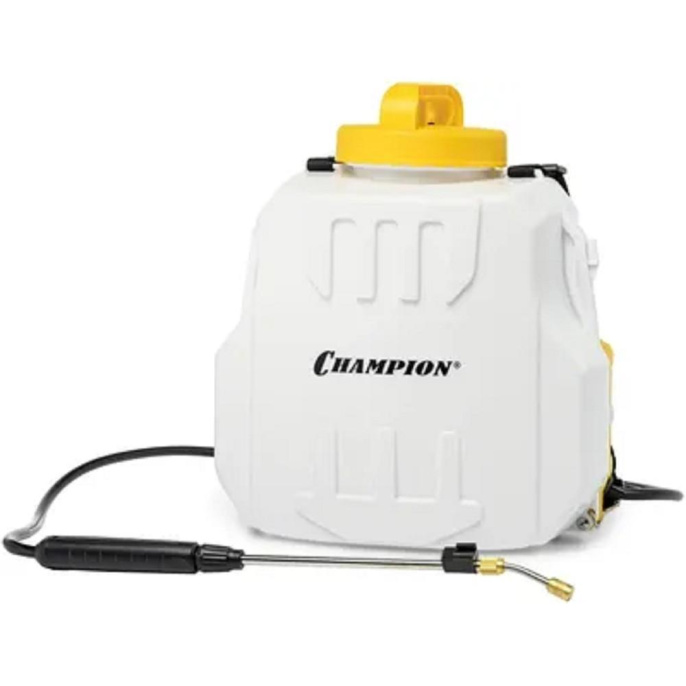 CHAMPION Опрыскиватель аккумуляторный SA8L/1 { Li акк., бак 8л 12В 2Ач 1,9кг }