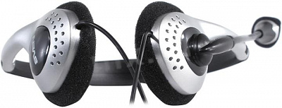 Наушники с микрофоном SVEN AP-010MV (шнур 2м с регулятором громкости) SV-0410010MV