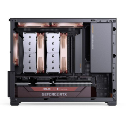 Корпус без блока питания Case JONSBO D32 PRO, Mini-Tower, TG, no fan, 2xUSB-A 3.2 + 1xUSB-C 3.2, mATX, mDTX, mITX Black (D32 PRO BLACK)