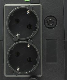ИБП ExeGate Power Back BNB-450.LED.AVR.2SH 450VA/240W, LED, AVR,2*Schuko, батарея 12V 4.5Ah, металлический корпус, Black EP279215RUS