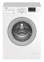 Стиральная машина Beko WSRE6H612ZAWI, с фронтальной загрузкой, 6.5кг, 1200об/мин, с паром, инверторная