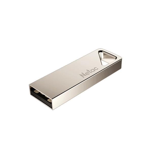 Флешка USB NETAC U326 8ГБ, USB2.0, серебристый [nt03u326n-008g-20pn]