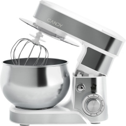 Миксер планетарный Candy CM-501, 900Вт, серебристый/белый [f00nh0m00ru]