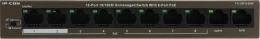 Коммутатор IP-COM F1110P-8-63W, неуправляемый
