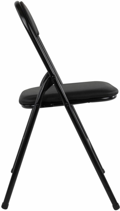 Комплект стульев BRABIX Golf CF-007, 4шт, на ножках, искусственная кожа, черный [533032]