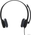 Наушники с микрофоном Logitech H151 черный 1.8м накладные оголовье 981-000590