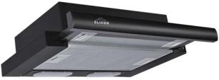 Вытяжка встраиваемая Elikor Интегра 45П-400-В2Л черный/черный управление: кнопочное 1 мотор