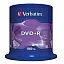 Диск DVD+R Verbatim 4.7Gb 16x Cake Box (100шт) (43551)