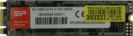 Накопитель SSD 256GB Silicon Power A55, M.2 2280, mSATA III [R/W - 560/530 MB/s] TLC SP256GBSS3A55M28