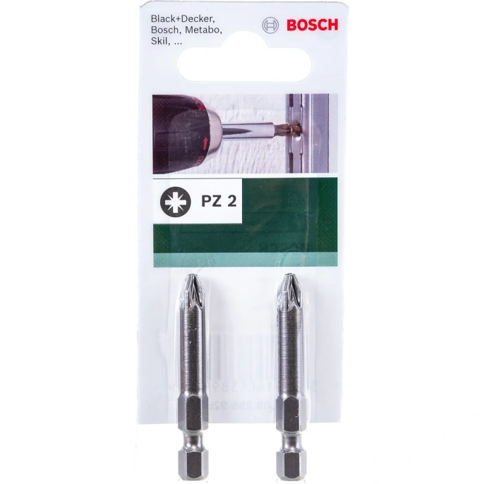 Бита ( PZ 2; 49 мм; 2 шт.) Bosch 2609255929