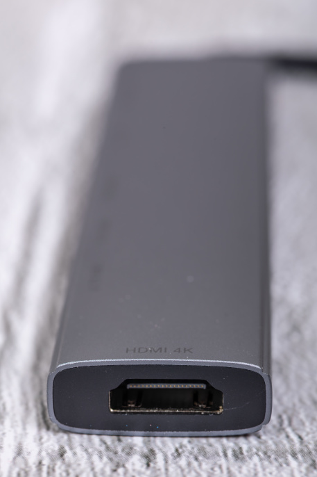 USB концентратор CABLETIME HB02G (CT-HBP2-AG7) ECO 7-в-1, 4K@30Hz, 5Gbps, USB-C HUB - Gray