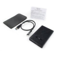 Gembird EE2-U3S-30P Внешний корпус 2.5" черный, USB 3.0, SATA, до 2 Тб, пластик
