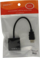 ORIENT Кабель-адаптер C050, HDMI M - VGA 15F, для подкл.монитора/проектора к выходу HDMI, длина 0.2 метра