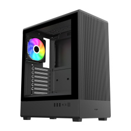FSP Корпус ATX Minitower M221-BA, USB3.0 x 1/USB2.0 x 2, Black (POC0000359)