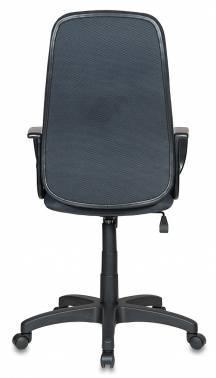 Кресло руководителя Бюрократ Ch-808AXSN, ткань, до 120кг, темно-серый