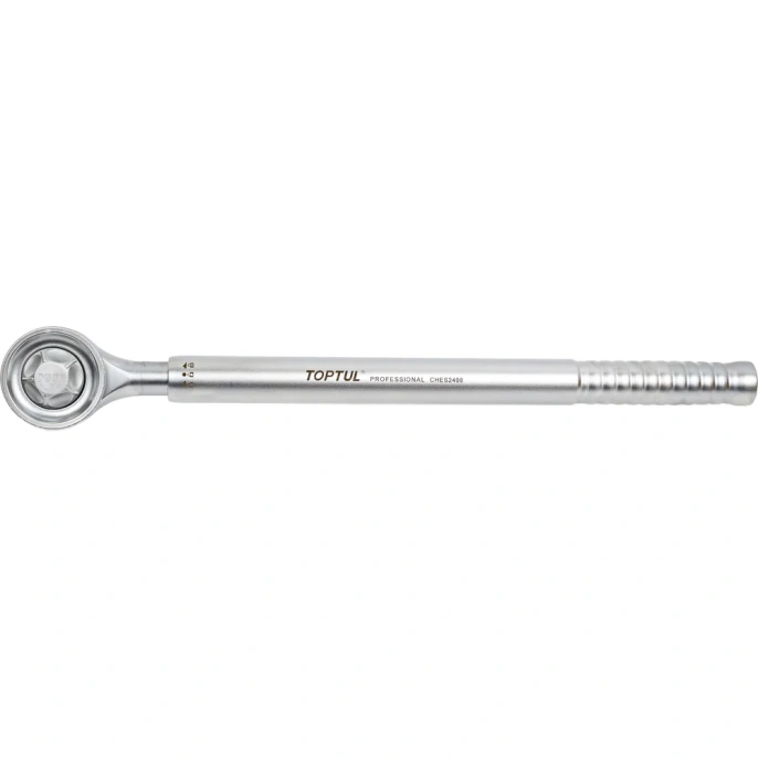 Трещотка-телескоп TOPTUL 3/4", 43 зубца, 500-800мм CHES2408