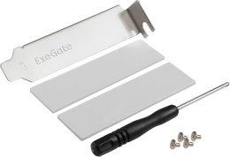 Переходник ExeGate EXE-597E2 2 x M.2 M key - PCI-E x8 v3.0, для установки двух SSD M.2 2230/2242/2260/2280/22110 M key NGFF в слот PCI-E, материнская плата должна быть c функцией Bifurcation PCI-E EX298298RUS