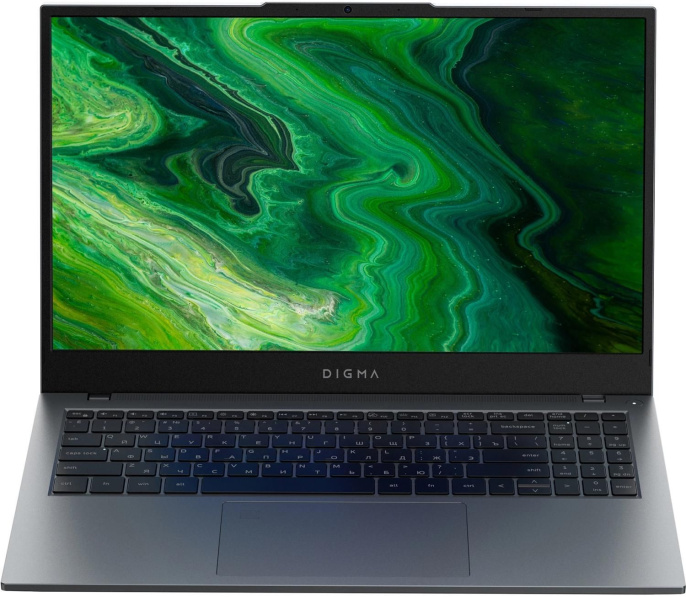 Ноутбук Digma Pro Fortis M Ryzen 5 7430U 8Gb SSD256Gb AMD Radeon Graphics 15.6" IPS FHD (1920x1080) Windows 11 Pro grey WiFi BT Cam 4250mAh (DN15R5-8CXW04)