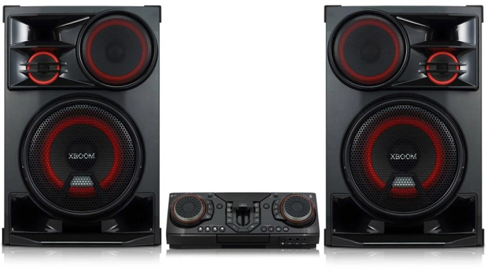 Минисистема LG CL98-FS черный 3500Вт CD CDRW FM USB BT (CL98P+NL98)
