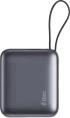 Внешний аккумулятор TTEC 2BB232GR ReCharger Mini LCD 10000mAh USB-C PD 35W Powerbank со встроенным кабелем USB-C. Цвет: серый
