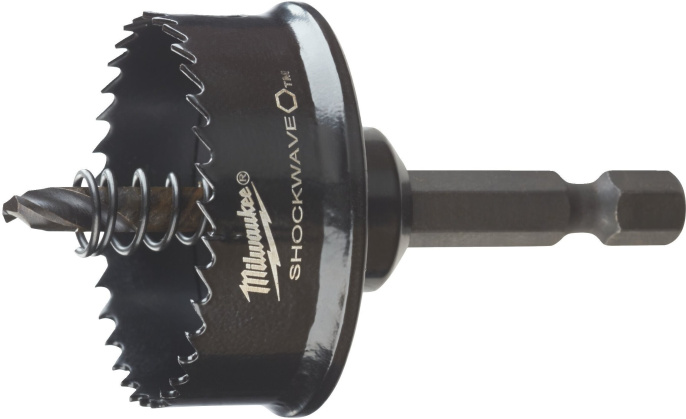 Коронка Milwaukee Shockwave 35мм (49569830) (пильная, центрирующее сверло, обрабатываемый материал: алюминий, металл, цветные металлы, рабочий диаметр: 35 мм, хвостовик: шестигранный)