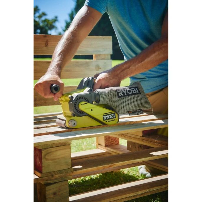 Ленточная шлифмашина Ryobi ONE+ R18BS-0 5133002916