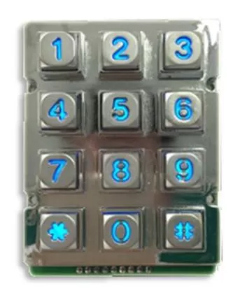Комплект клавиатуры для Termit Public Phone OKP21