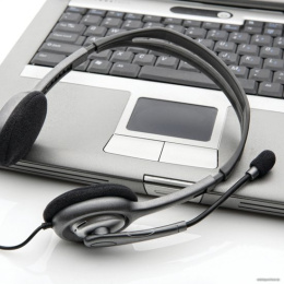 Гарнитура проводная LOGITECH Headset H111 Stereo серый (1хJack 3.5mm, кабель 1.8м) (981-000588)