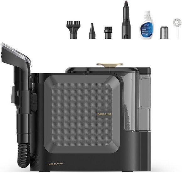 Пылесос для сухой и влажной уборки Dreame Portable Carpet Spot Cleaner N20 Steam HNR27A RU мощность всасывания: 17000 Па, рабочая мощность: 600 Вт, чистка горячей