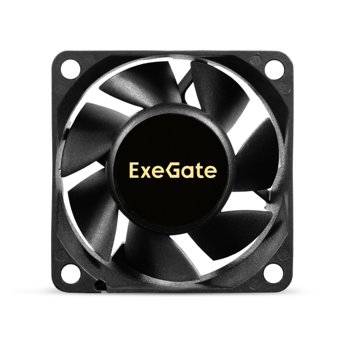 Вентилятор 12В DC ExeGate ExtraPower EP06025S2P (60x60x25 мм, Sleeve bearing (подшипник скольжения), 2pin, 4500RPM, 31dBA) EX295228RUS