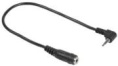 43377Audio Adapter Cable 2.5 mm stereo Plug- 3.5mm stereo Socket