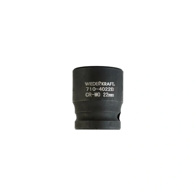 Головка торцевая ударная 6-гранная (22 мм; 1/2DR) WIEDERKRAFT WDK-710-4022