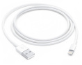Кабель Apple A1480,  Lightning (m) -  USB (m),  1м,  MFI,  белый [mxly2fe/a]