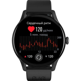 Смарт-часы ELARI Chrono Pro,  1.43",  черный/черный [kp-n2-black]