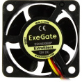 Вентилятор 12В DC ExeGate ExtraSilent ES04020B3P (40x40x20 мм, 2-Ball (двойной шарикоподшипник),3pin, 5500RPM, 24dBA) EX297015RUS