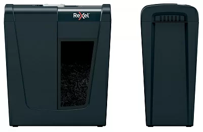 Шредер Rexel Secure S5 EU черный (секр.Р-2)/ленты/5лист./10лтр./скрепки/скобы