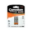 Camelion AAA- 600mAh Ni-Mh BL-2 (NH-AAA600BP2, аккумулятор,1.2В) (2 шт. в уп-ке)