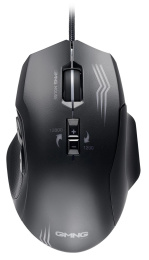 Мышь проводная GMNG 930GM, игровая, оптическая, USB, 12800dpi, черный