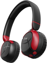Гарнитура игровая HYPERX Cloud Mini,  для компьютера, накладные,  Bluetooth/3,5 мм, черный  / красный [7g8f1aa]
