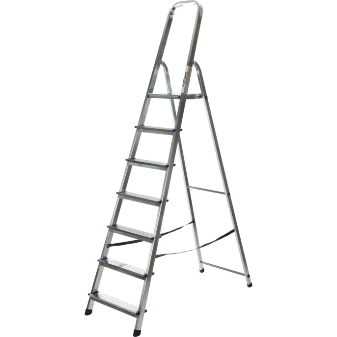 Алюминиевая стремянка SMARTY Alpha 7 ступеней SN021-07