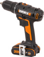 Шуруповерт WORX WX108, 2Ач,  с двумя аккумуляторами