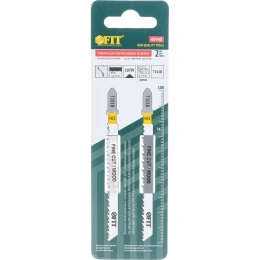 Полотно T101B 2 шт. по дереву для электролобзика 74/100 мм FIT HQ 40948