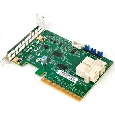 Контроллер Supermicro AOC-SLG3-2E4R PCI-Ex8 2-port NVMe