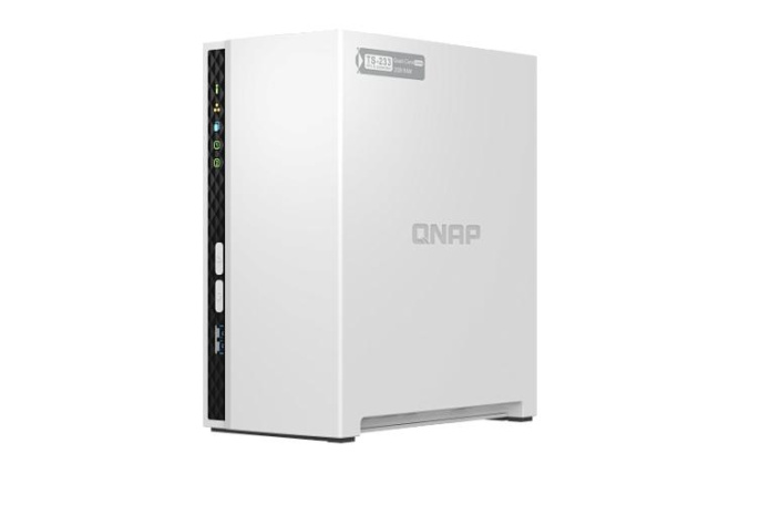 Сетевое хранилище NAS Qnap TS-233 2-bay настольный Cortex-A55 RK3568B2