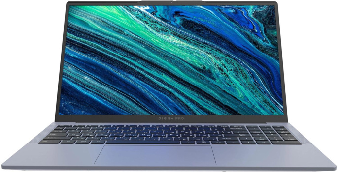 Ноутбук Digma Pro Cursus AMD Ryzen 5 3500U 2100MHz/15.6"/1920х1080/16GB/512GB SSD/AMD Radeon RX Vega 8/Wi-Fi/Bluetooth/Windows 11 Pro (DN15R5-ADXW10) Grey