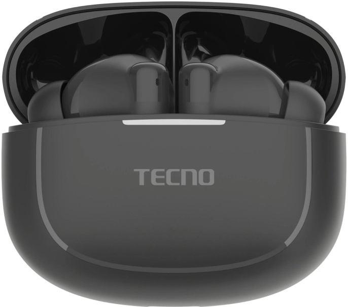 Наушники TECNO Buds 4 Air BD04, Bluetooth, внутриканальные, черный [bd04 air black]