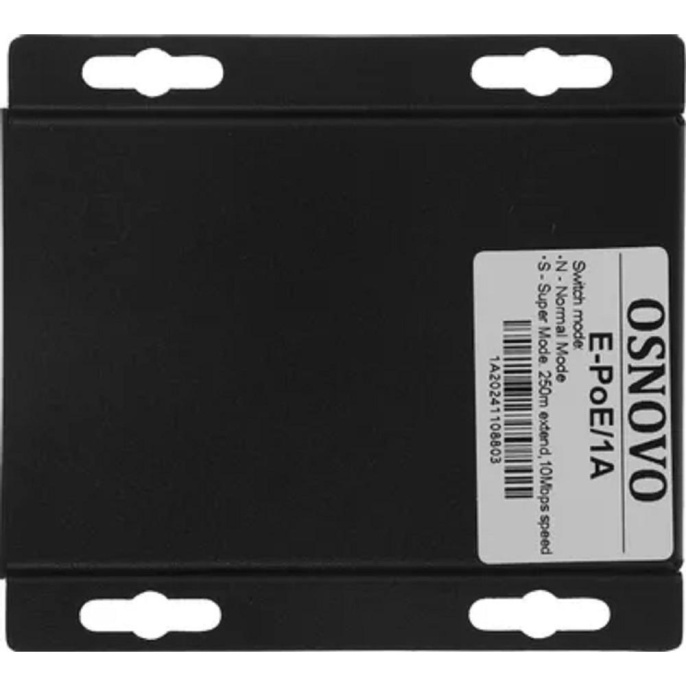 E-PoE/1A PoE удлинитель 10M/100M Fast Ethernet на 400м до 30W .