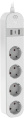 Умная розетка Digma DiPlug Strip 55 EU Wi-Fi белый [dps554s]